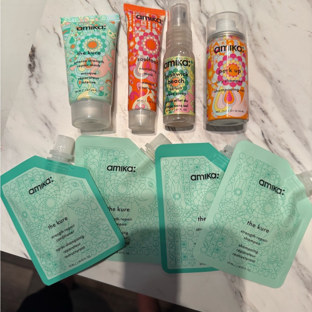 Amika Hair Care Collection Samples